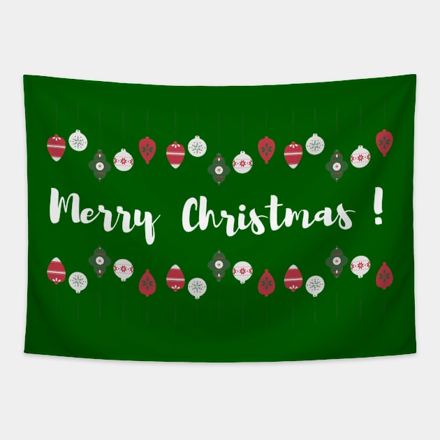 Merry Christmas Tapestry by Designs_by_KC