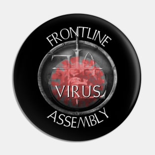 Front Line Assembly - Virus. Pin