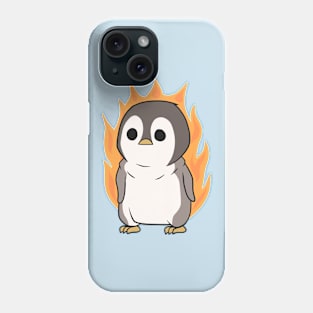 Jimmy the flammable penguin Phone Case
