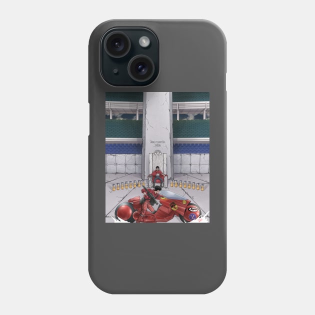 Akira Phone Case by Rick Parsa