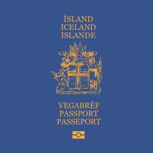 Iceland passport T-Shirt