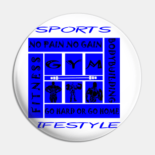 bodybuilding and fitness Pin