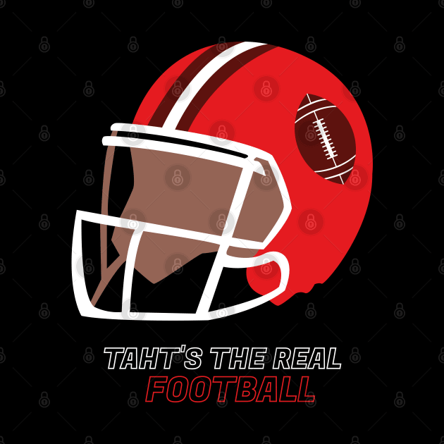 That's the real football by HB WOLF Arts