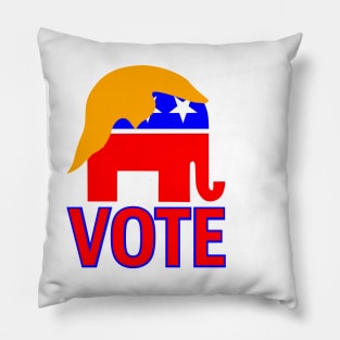 republican elephant vote trump 2024 Pillow