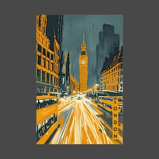 Paint in Yellow - City Vibes - London T-Shirt