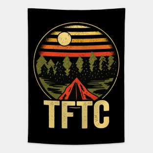 Geocaching TFTC Funny Geocacher Tapestry