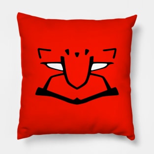 Red Cheetah Ranger Pillow