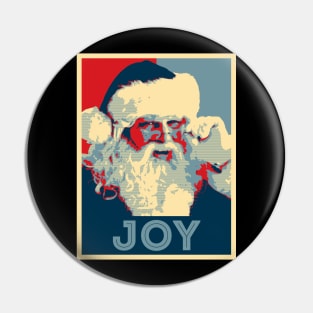 Joy Santa Claus Christmas Hope Pin