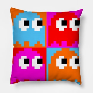 Pop Art Ghosts Pillow