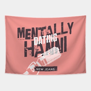 New Jeans newjeans mentally dating Hanni bunny tokki | Morcaworks Tapestry