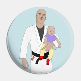 Jiu Jitsu Dad Pin