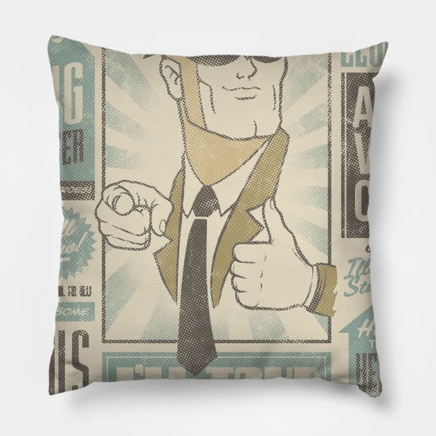 Attorney at Law Pillow by Arinesart