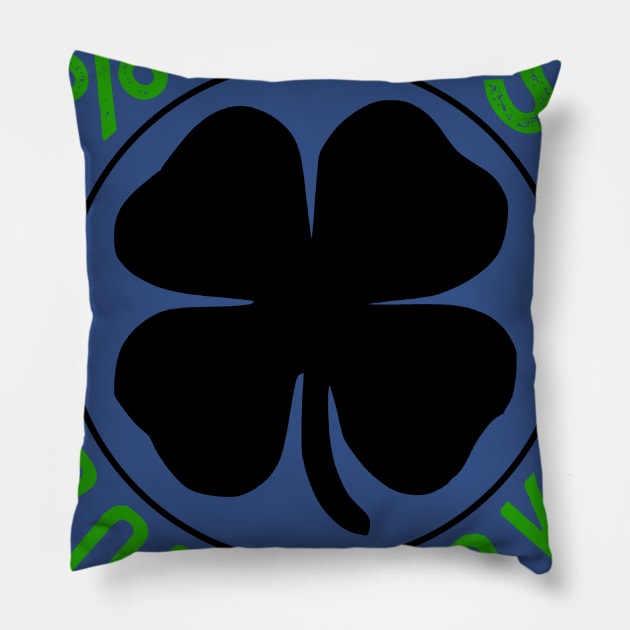 0% Irish 100% Lucky Irish Pride Pillow by chatchimp