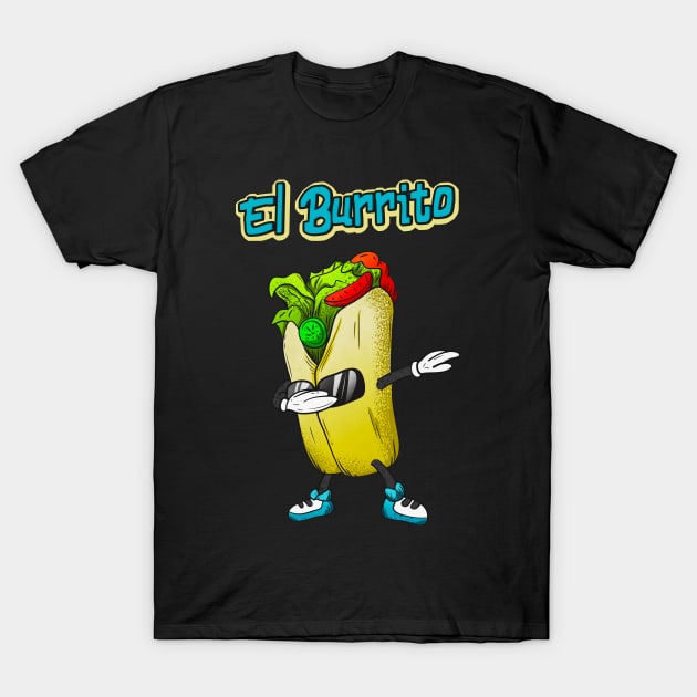 Dabbing Burrito Dab Dance T Shirt Dabbing Burrito Dab Dance T Shirt