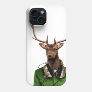 Forest Groove - majestic buck oil painting Phone Case