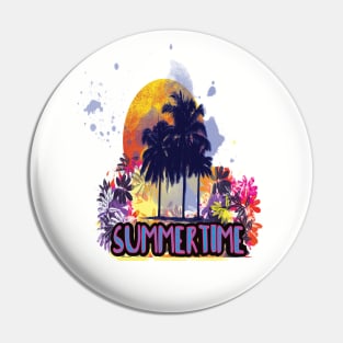 Sommertime Pin