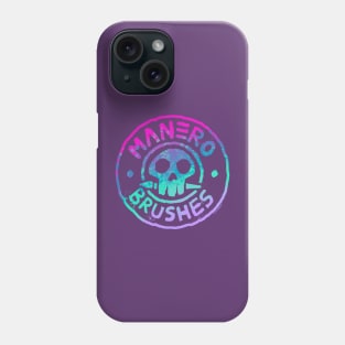 Manero Brushes Neon Logo - Poison Phone Case