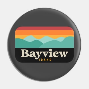 Bayview Idaho Lake Pend Oreille Coeur d'Alene Mountains Pin