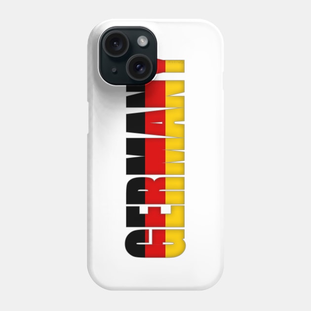 Germany Phone Case by SeattleDesignCompany