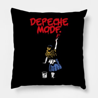 depeche red girl Pillow