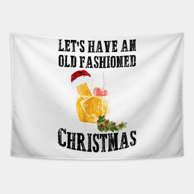 LET'S HAVE AN OLD FASHIONED CHRISTMAS Tapestry by SamaraIvory