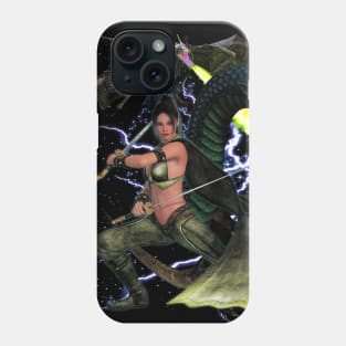 A genuinely sick dragon warrior princess Phone Case