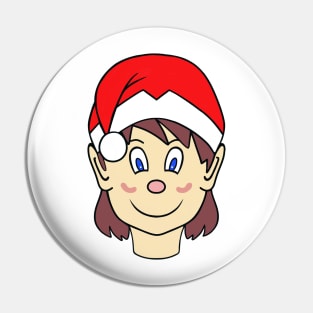 SANTAS Helper Elf Pin