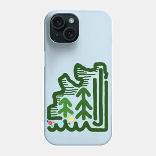 Green Track Phone Case