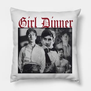 Girl And Boy Together Pillow