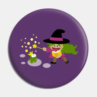 Tiny Witch Pin