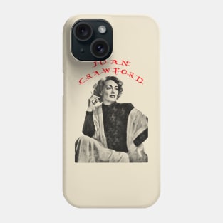 joan crawford visual art Phone Case