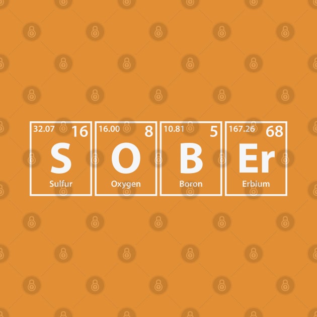 Sober (S-O-B-Er) Periodic Elements Spelling by cerebrands