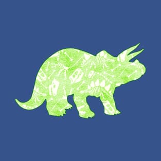 Dino Dig acid green T-Shirt