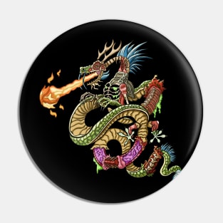 Chinese Zombie Dragon Pin