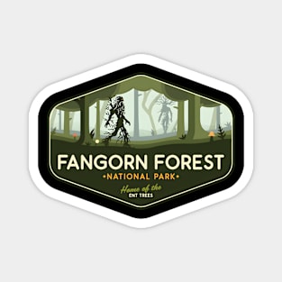 Fangorn Forest National Park - Home of the Ent Trees! Magnet