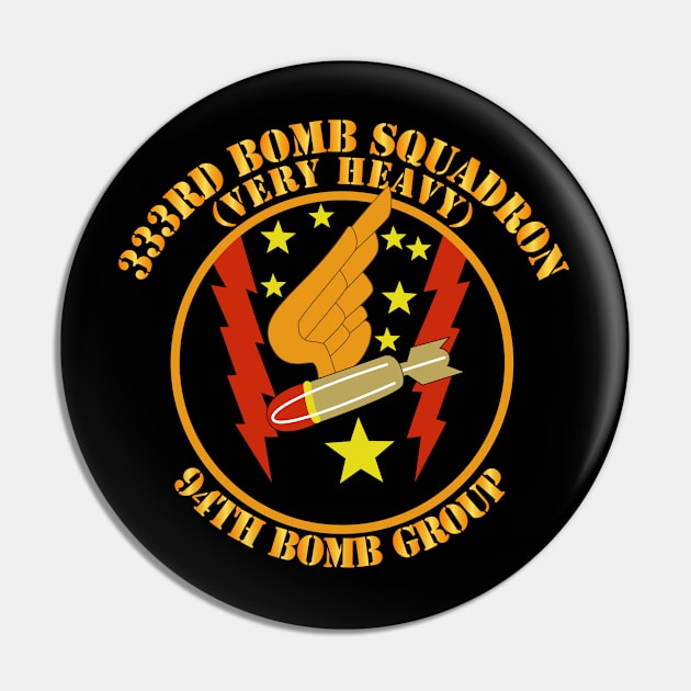 POCKET - AAC - 333rd Bomb Squadron - 94th Bomb Group - WWII Pin by twix123844