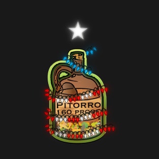 Pitorro Puerto Rico Xmas Lights T-Shirt