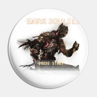 Dark Souls 3 Retro Game Pin