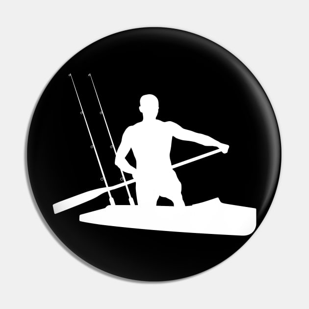 Onceer Fishing Kayak Fisherman Kayaking Canoe Boat Fish Pin