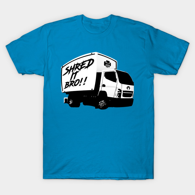 shred it bro meme t shirt teepublic