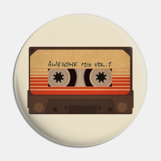 Awesome Mix Vol 1 Pin