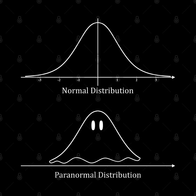 Normal Distribution, Paranormal Distribution Math Gift - Math - Phone Case