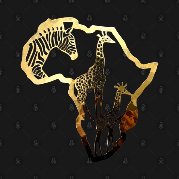 Africa gold by NerdsbyLeo