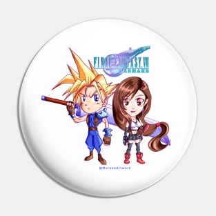 Cloud Loves Tifa ファイナルファンタジーＶＩＩ Pin