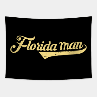 Florida Man Funny Internet Meme Tapestry