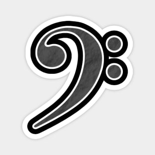 Bass Clef Magnet