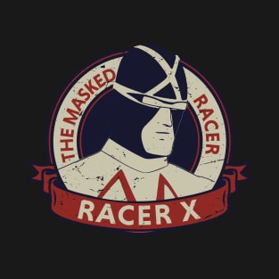 The masked Racer - Retro VIntage T-Shirt