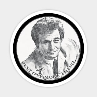 Columbo - Just One More Thing Sketch Magnet