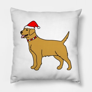 Christmas Golden Retriever Pillow