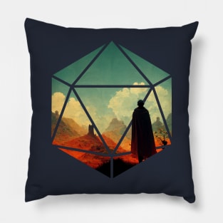 D20 Anything is Up for Grabs Pillow
